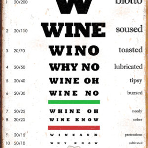 Wine Chart-Weathered