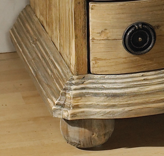 Salvaged Pine Wood End Table With Drawers Napa General - Reclaimed Wood End Tables With Drawers